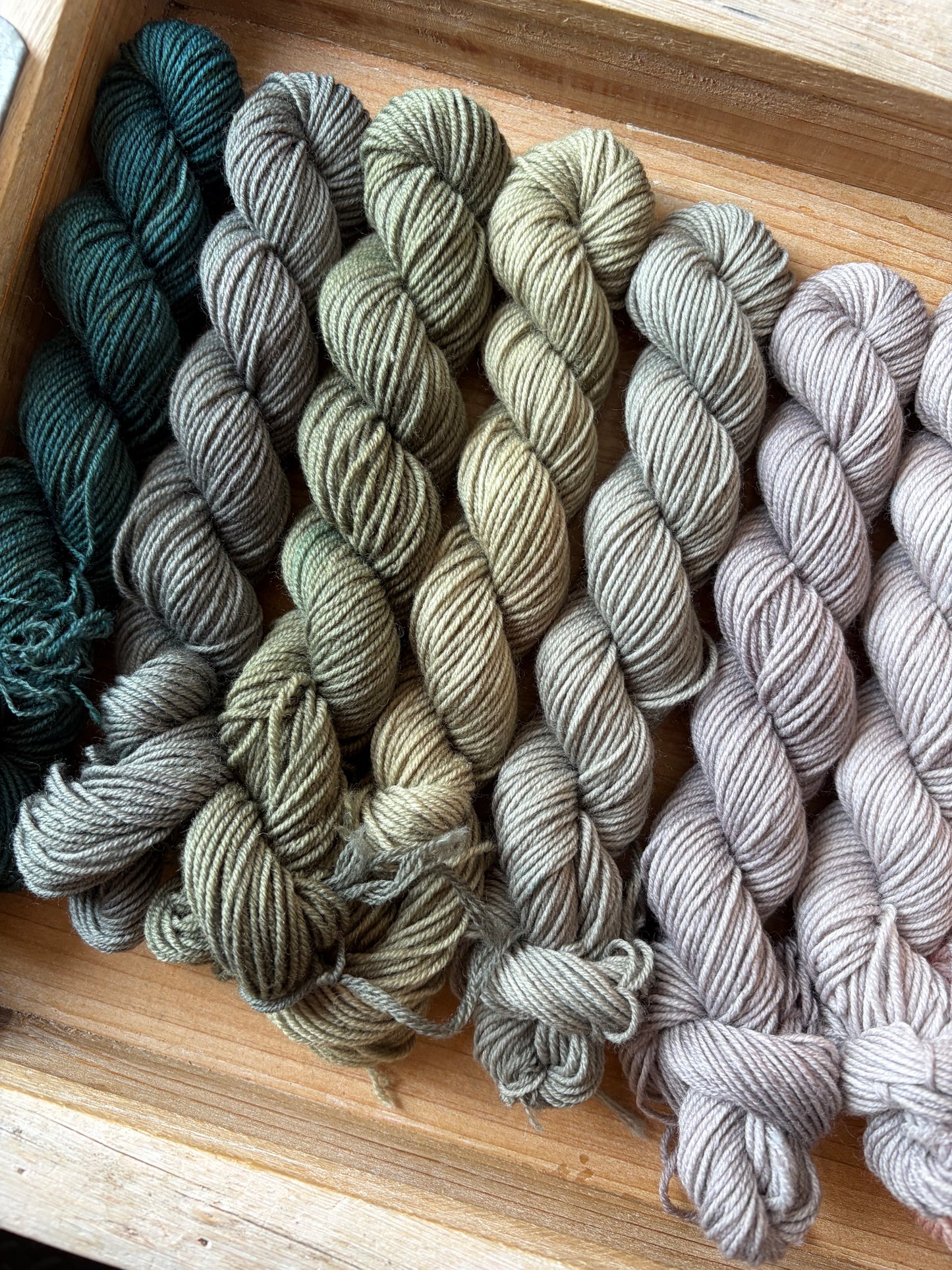 12 Skein Mini Yarn Fade - Squishy Sock Base