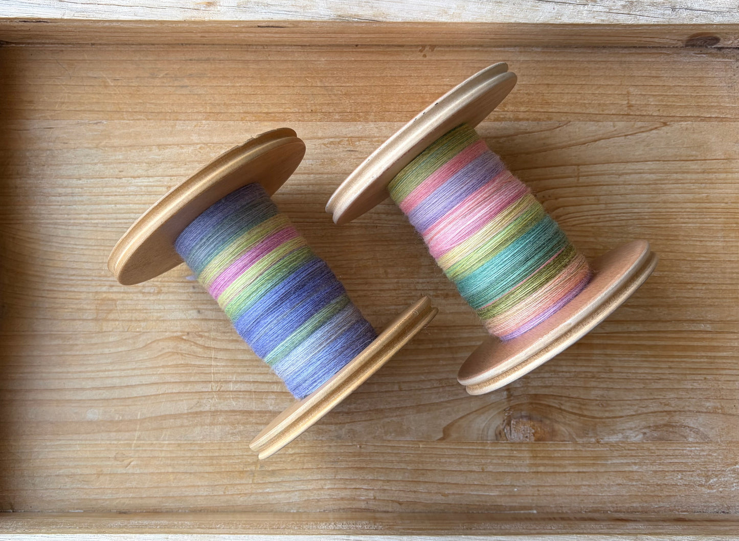 Hand Spun Yarn - 100% Untreated Merino Wool