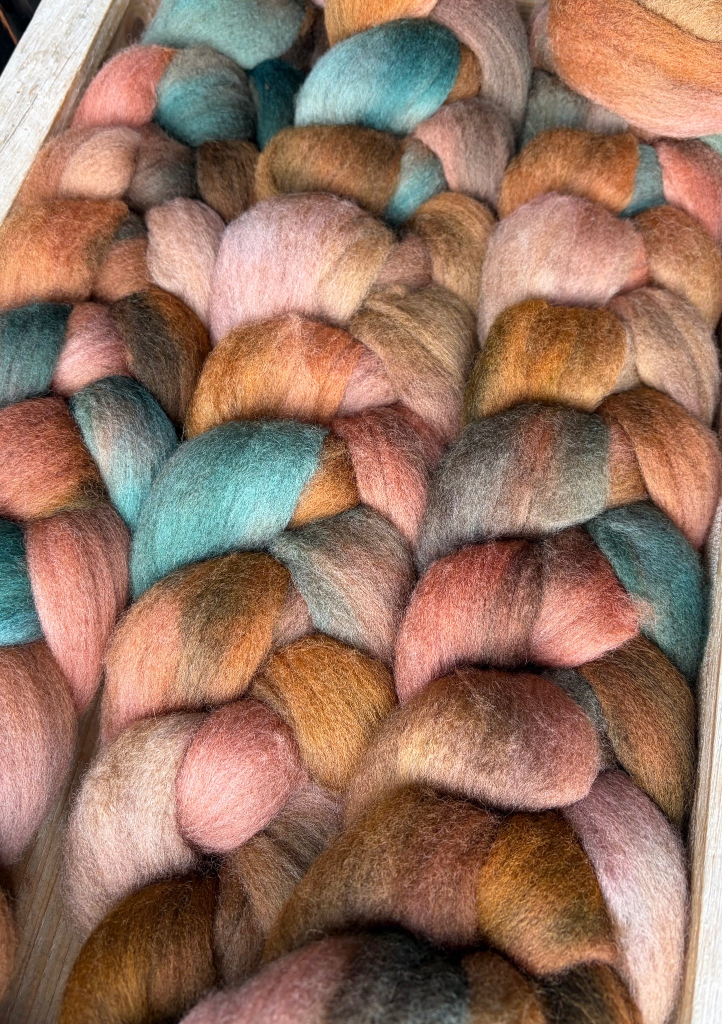 Polwarth - 22 Micron - One of a Kind Batch - 100 grams of Spinning Fibre - Hand Dyed Combed Top