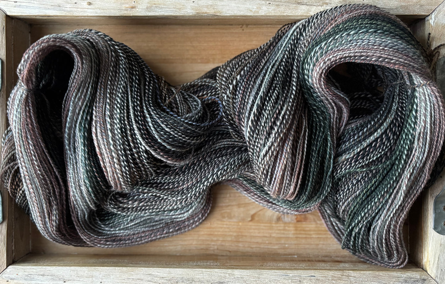 Hand Spun Yarn - 80% Superwash Merino/20% Nylon