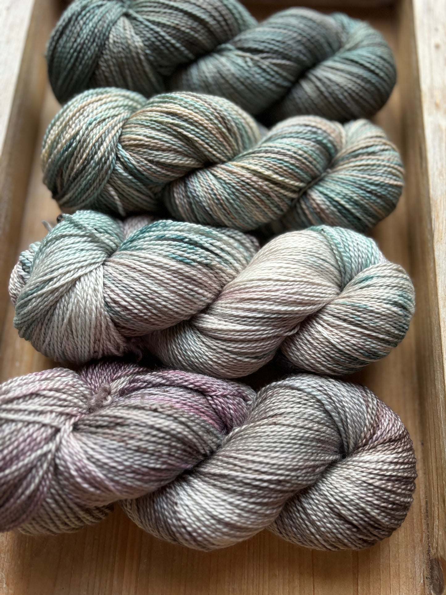 4 Skein Fade on Luxe Sock Base