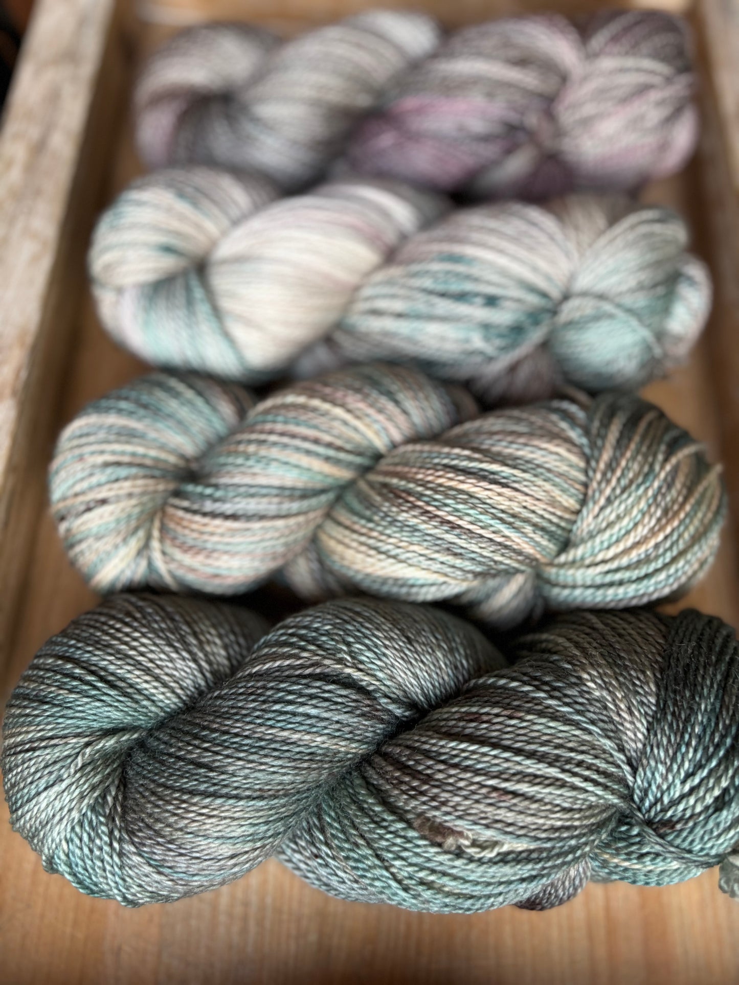 4 Skein Fade on Luxe Sock Base