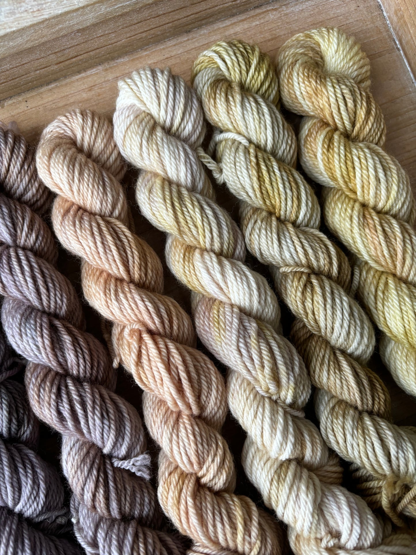 10 Skein Mini Yarn Fade - Hidden DK Base