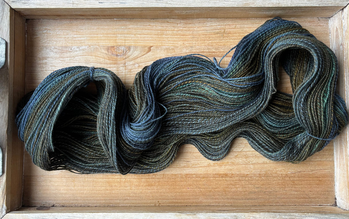 Hand Spun Yarn - 100% Superwash Merino Wool