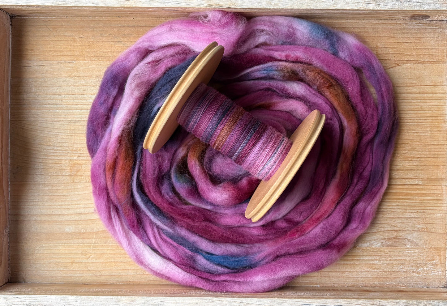 Hand Spun Yarn - 80% Superwash Merino/20% Nylon