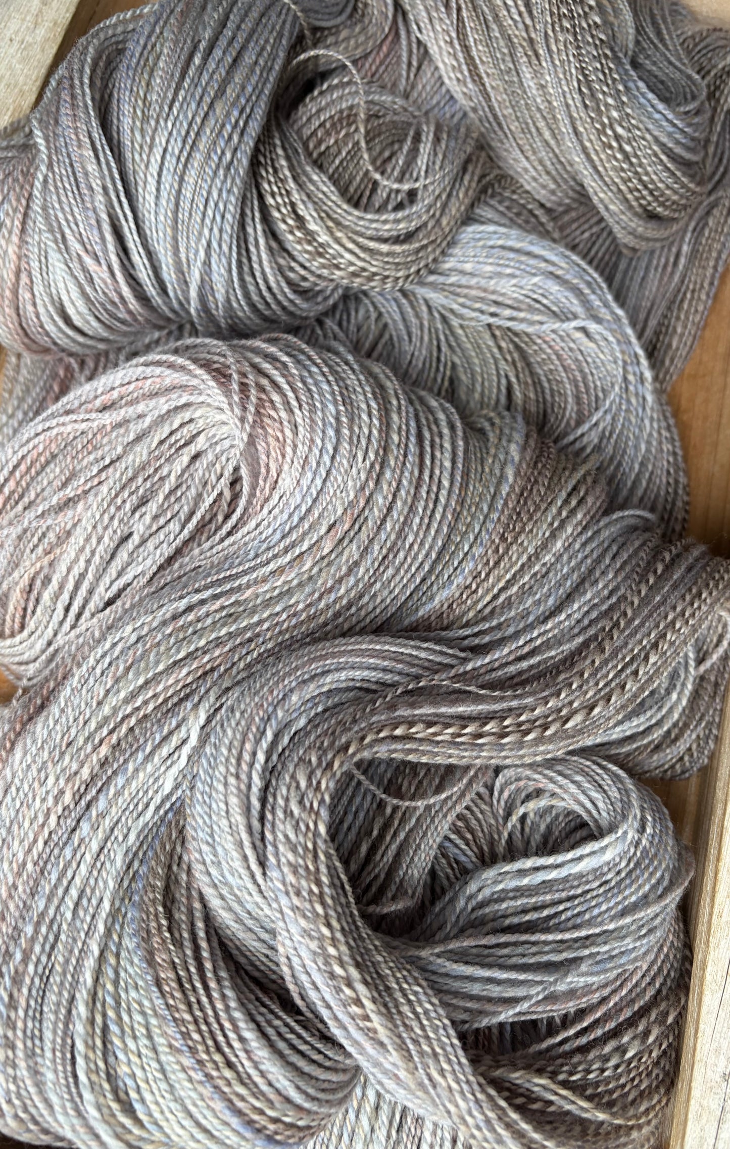 Hand Spun Yarn - 100% Untreated Merino Wool
