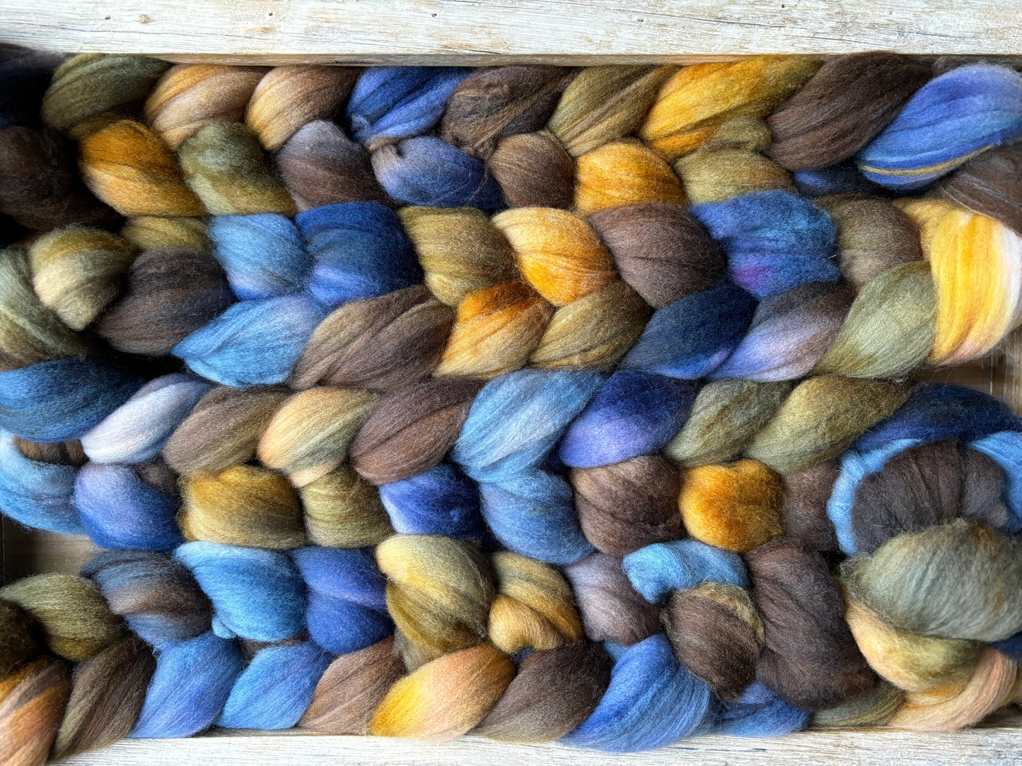 Sunflower Fields - 100 grams of Spinning Fibre