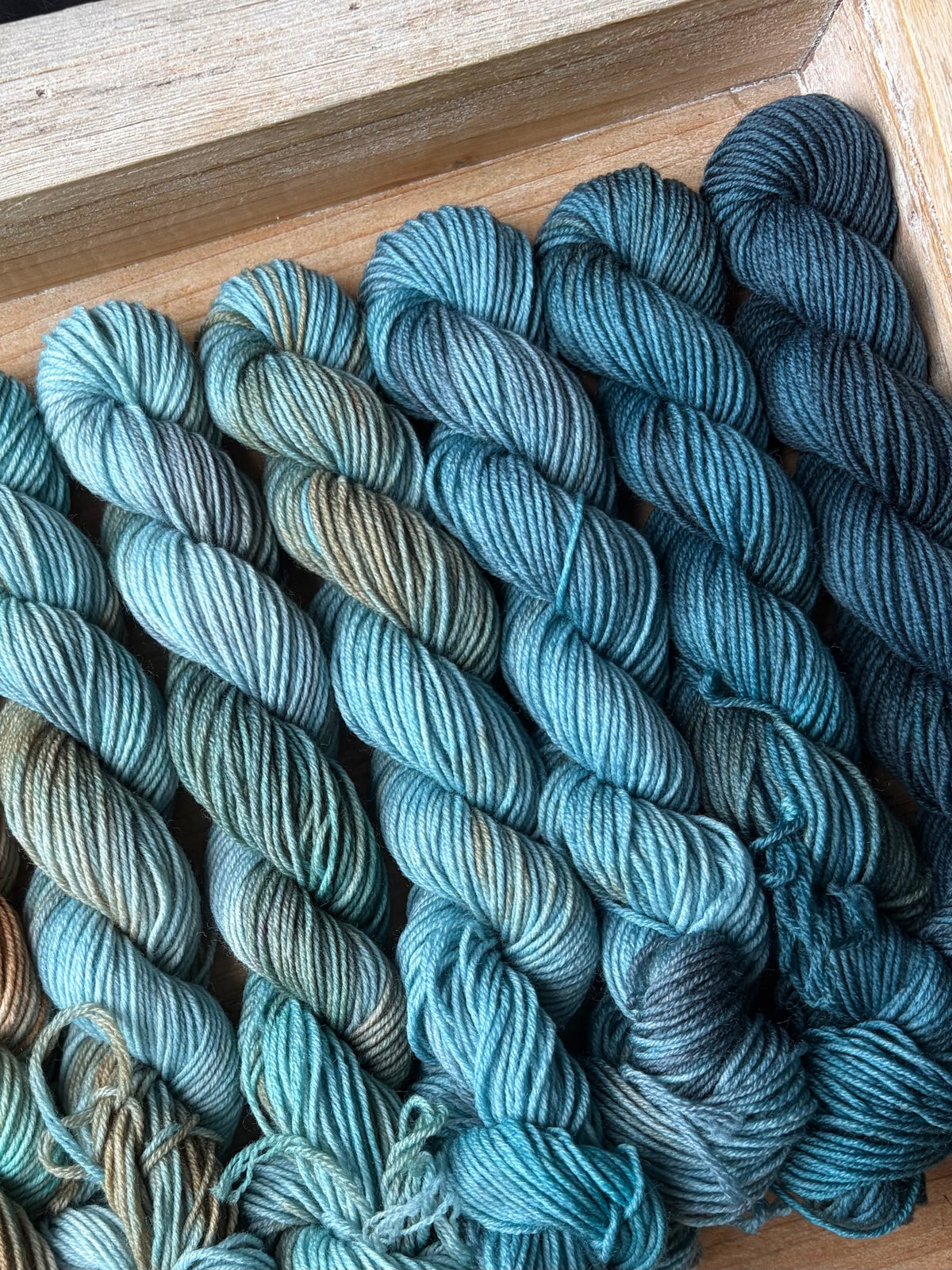 24 Skein Mini Yarn Fade - Squishy Sock Base