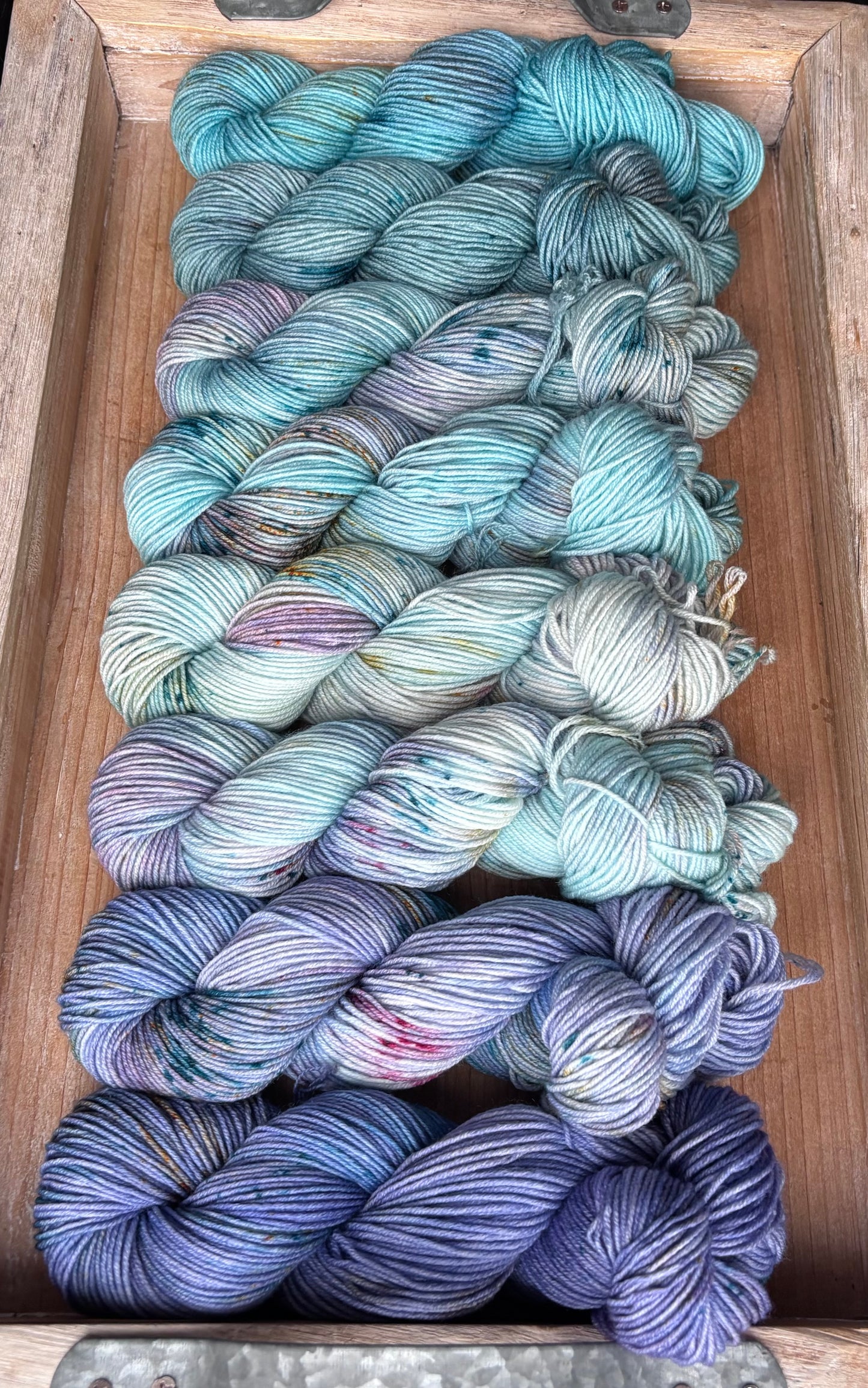 15 Skein Mini Yarn Fade - Squishy Sock Base
