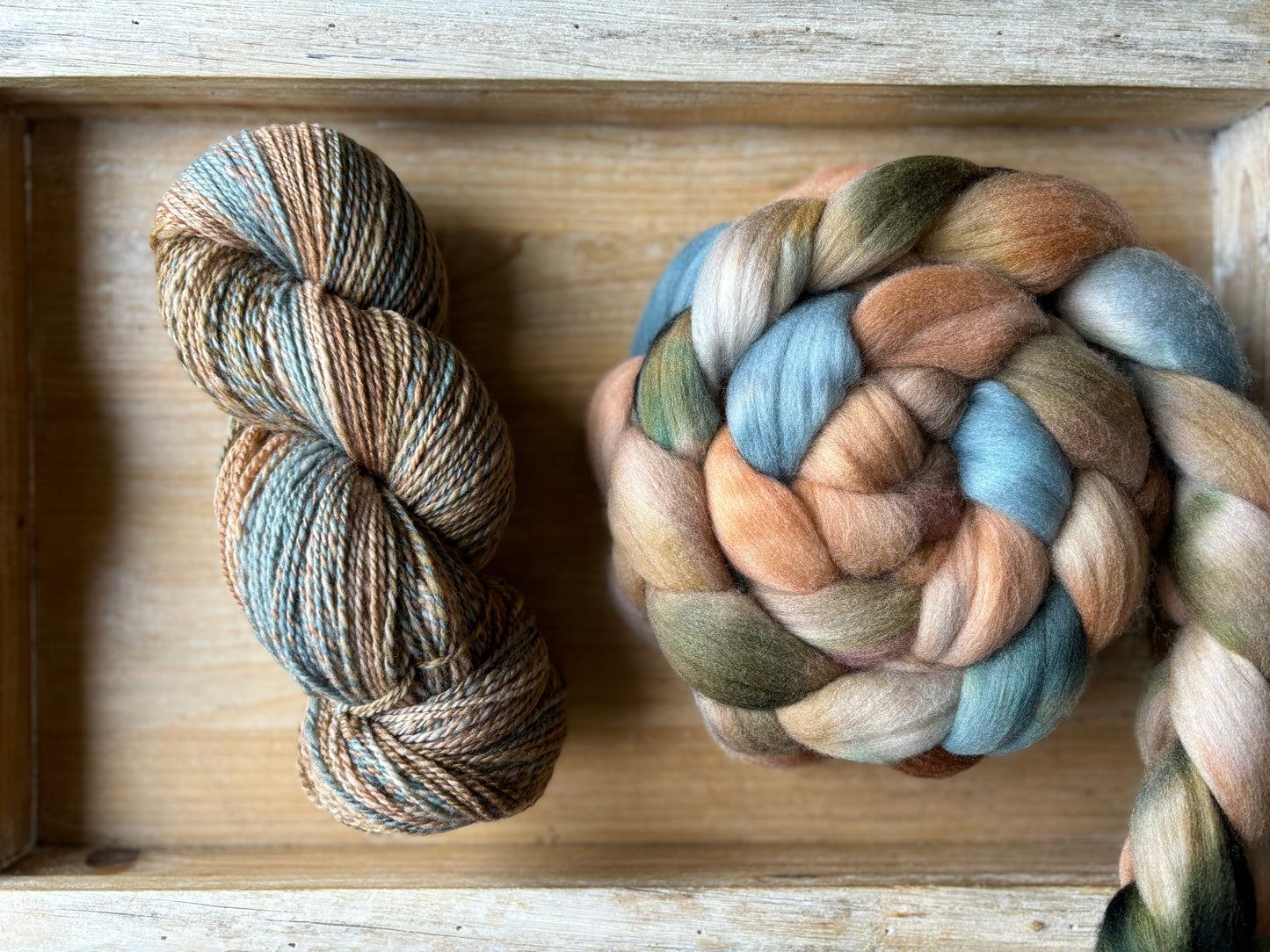 Hand Spun Yarn - 100% Untreated Merino Wool