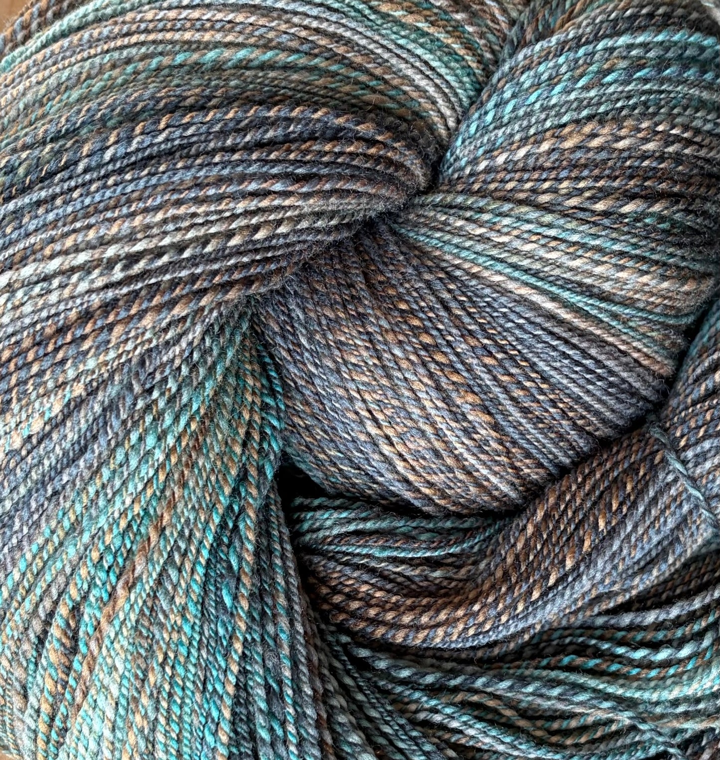 Hand Spun Yarn - 80% Superwash Merino/20% Nylon