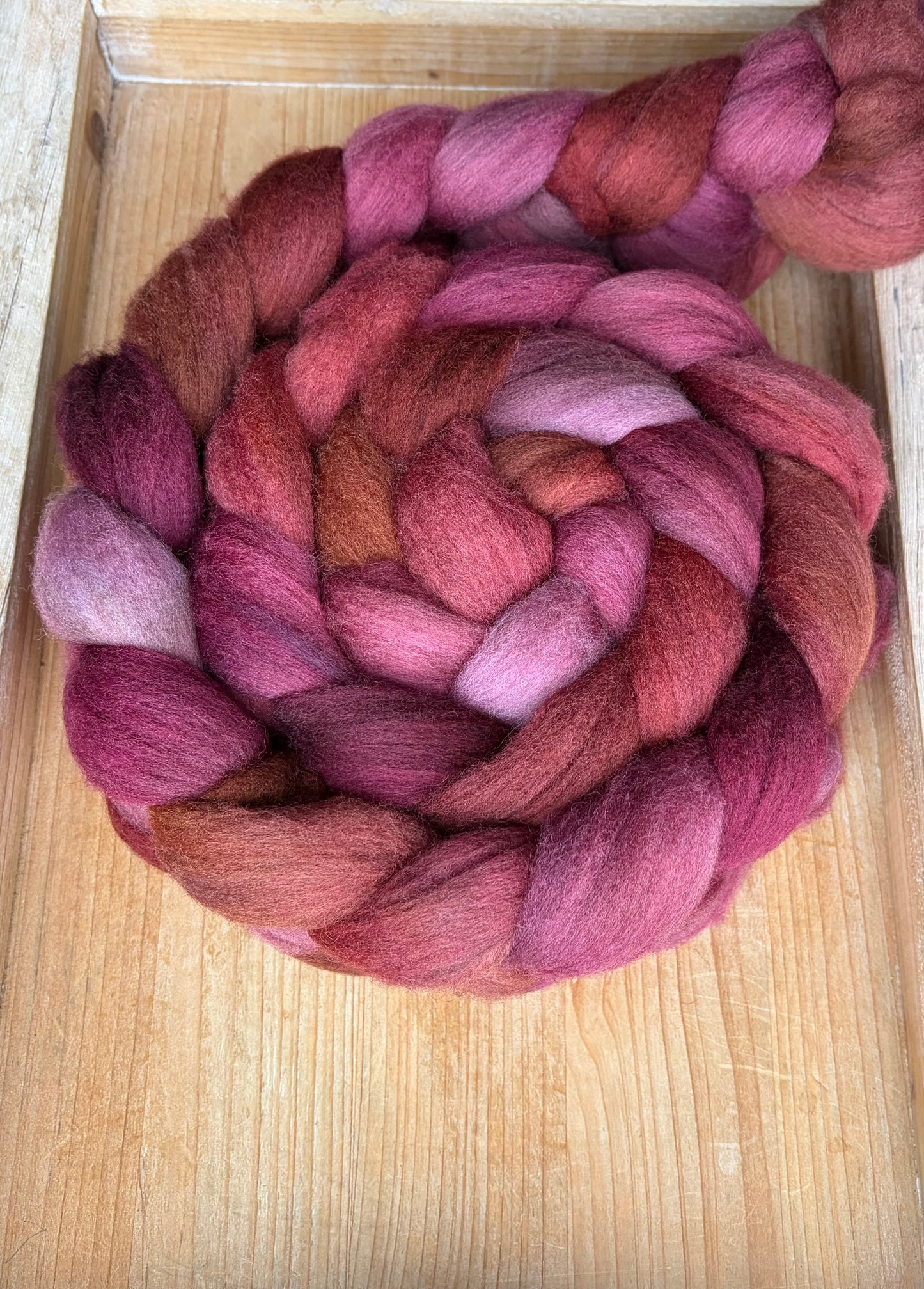 Polwarth - 22 Micron - One of a Kind Batch - 100 grams of Spinning Fibre - Hand Dyed Combed Top