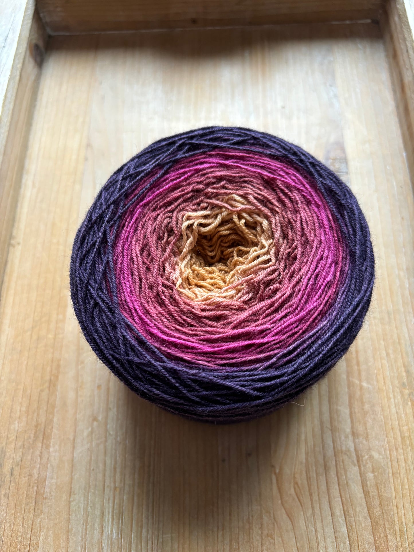 Hand Dyed Yarn Gradient