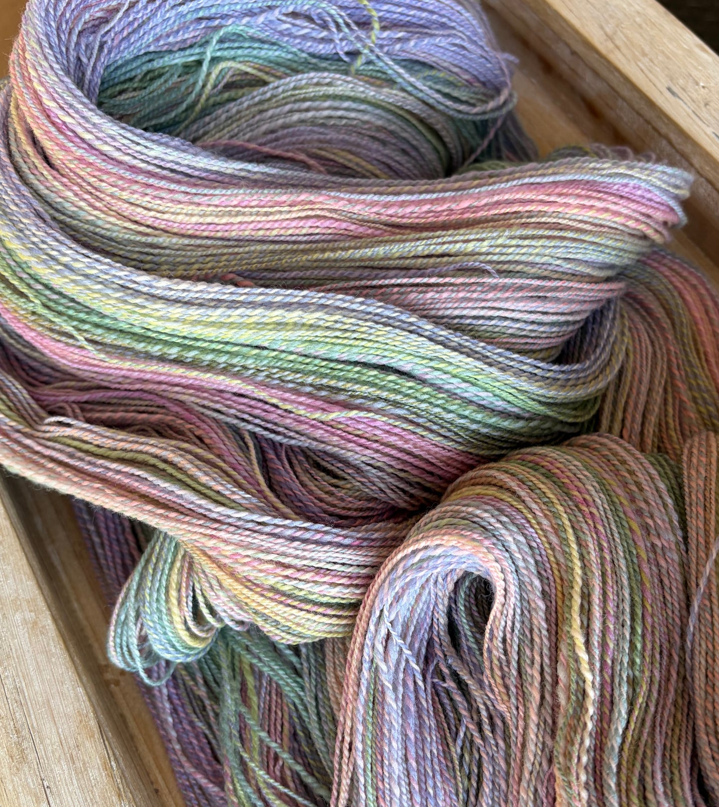 Hand Spun Yarn - 100% Untreated Merino Wool