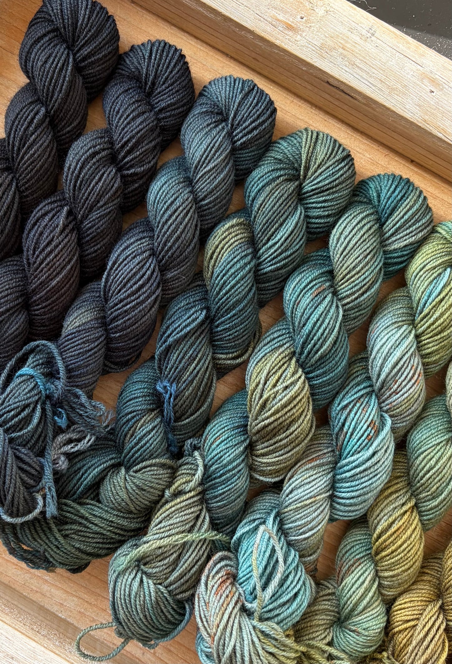 10 Skein Mini Yarn Fade - Squishy Sock Base