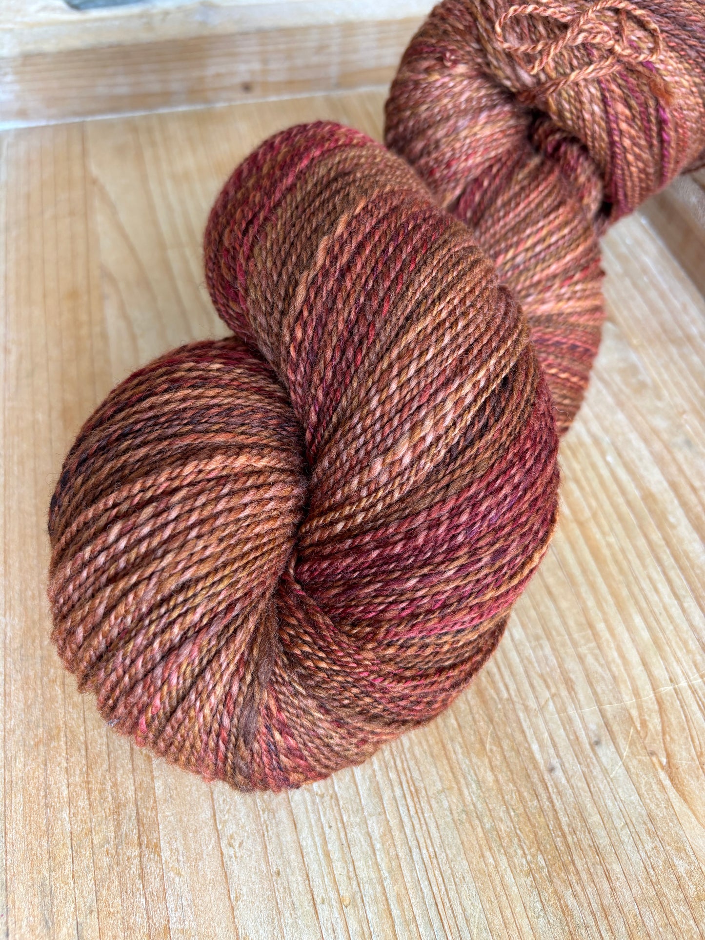 Hand Spun Yarn - 100% Untreated Merino Wool