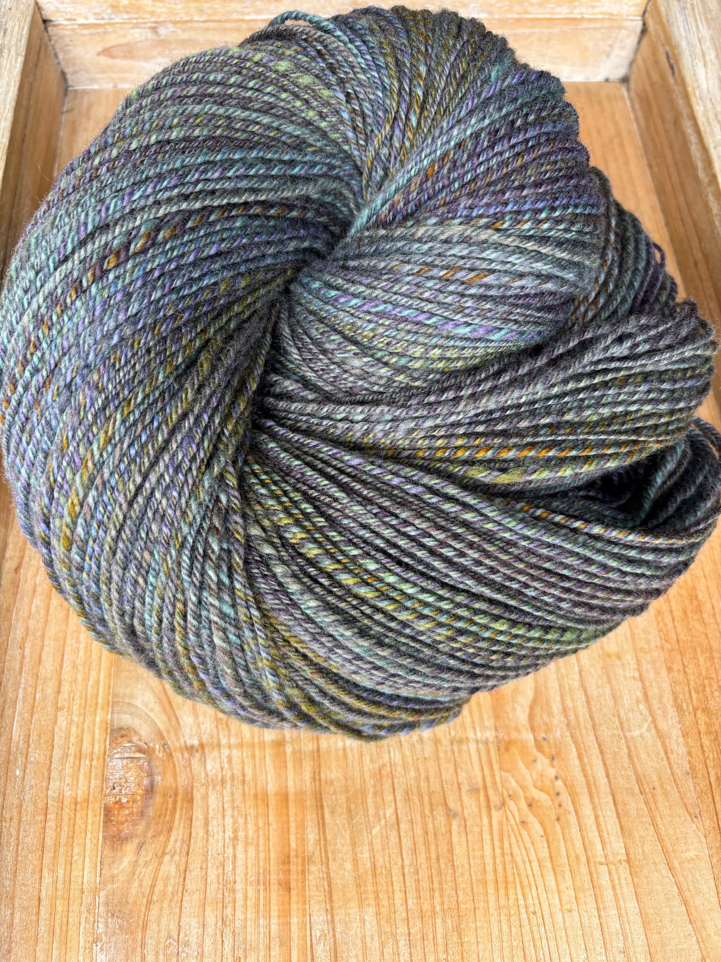 Hand Spun Yarn - 100% Untreated Merino Wool