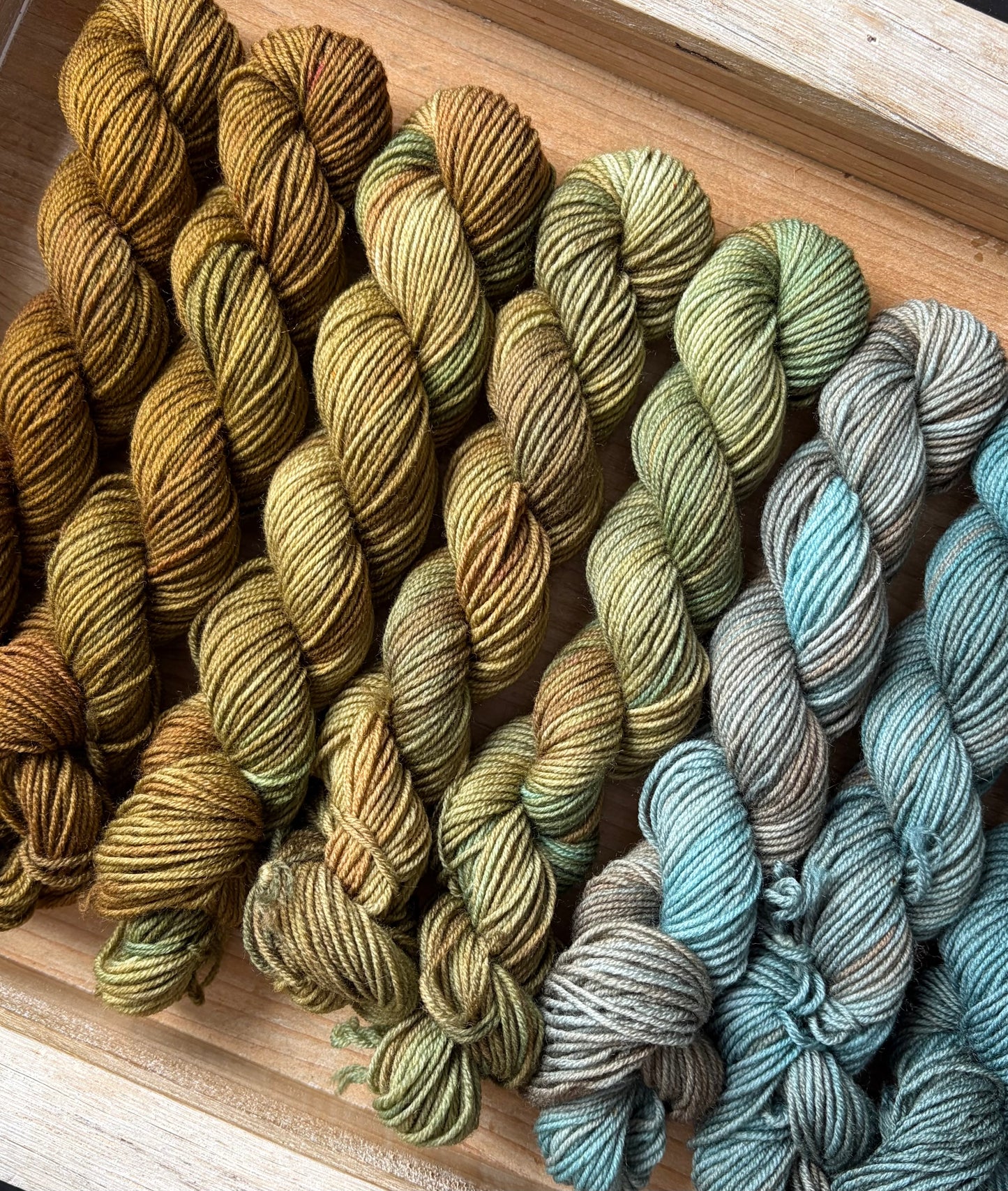 10 Skein Mini Yarn Fade - Squishy Sock Base