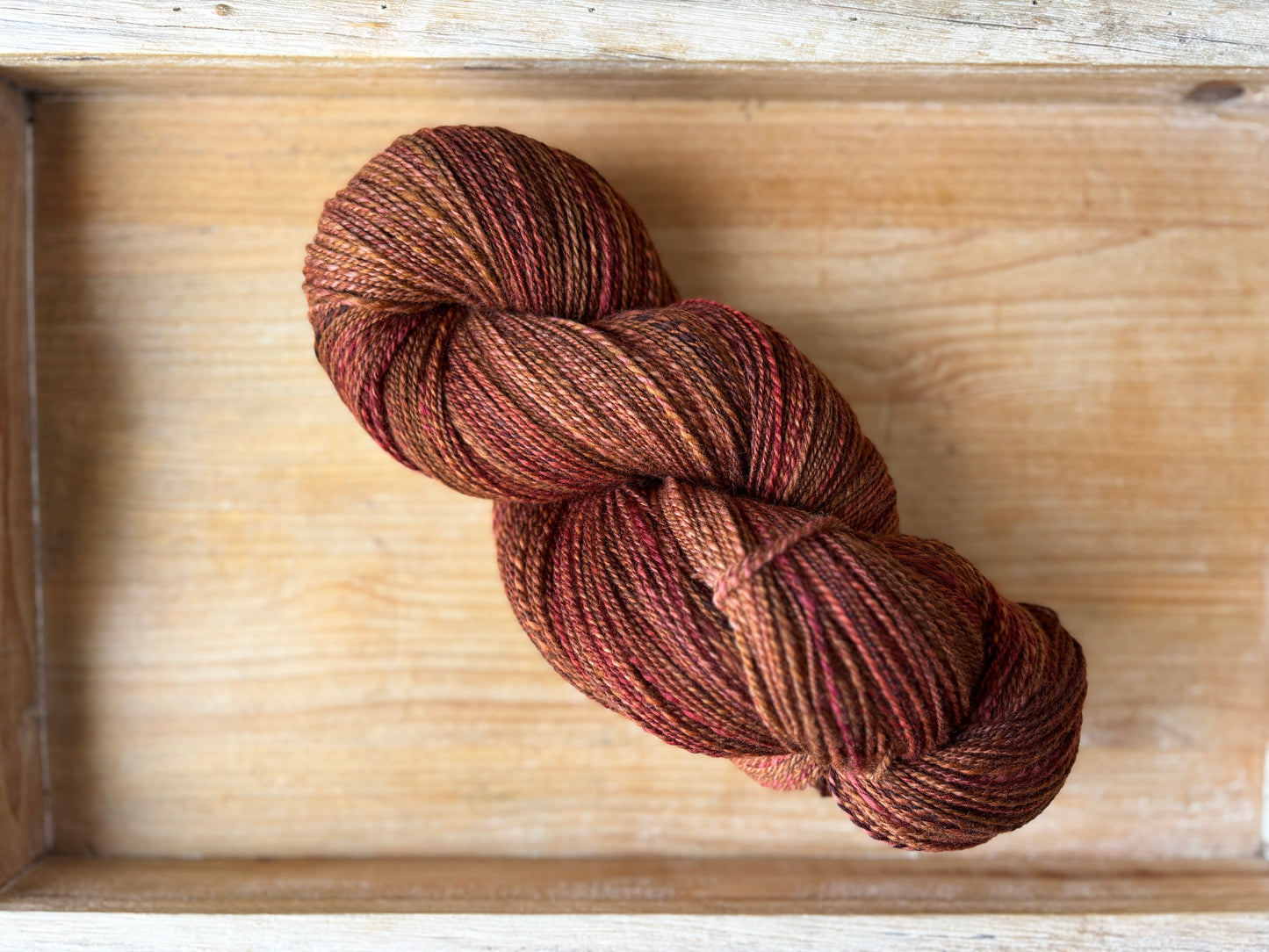 Hand Spun Yarn - 100% Untreated Merino Wool