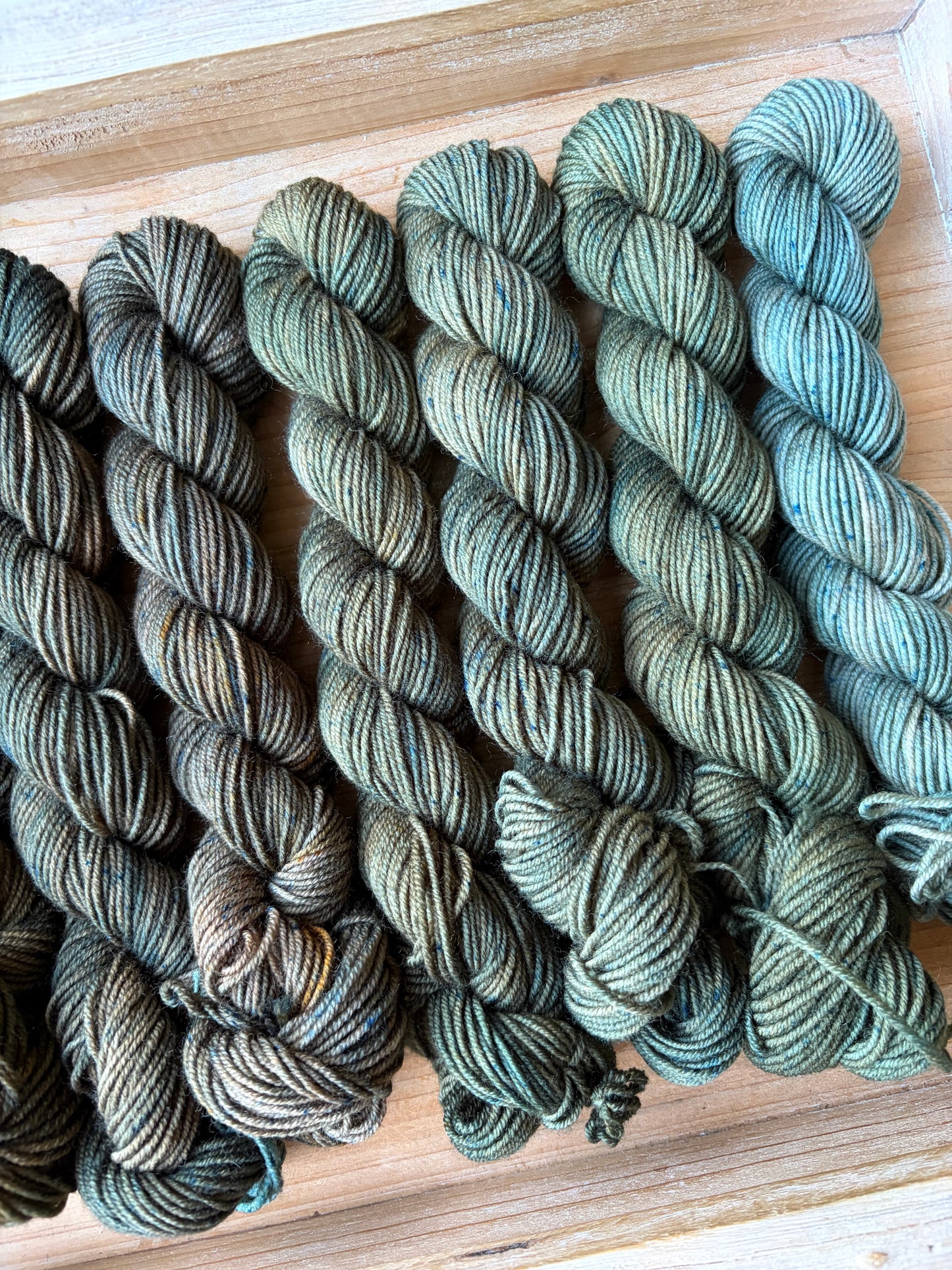 10 Skein Mini Yarn Fade - Squishy Sock Base