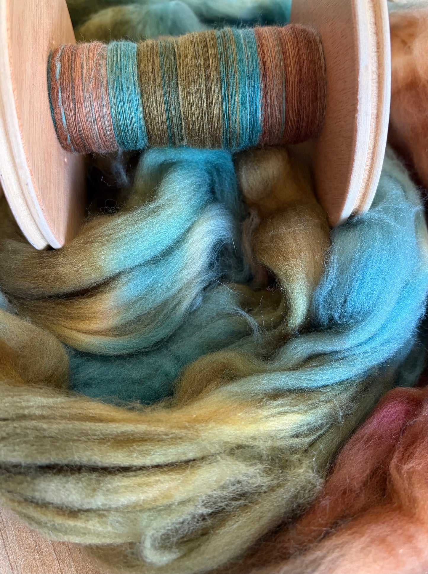 Hand Spun Yarn - 80% Superwash Merino/20% Nylon