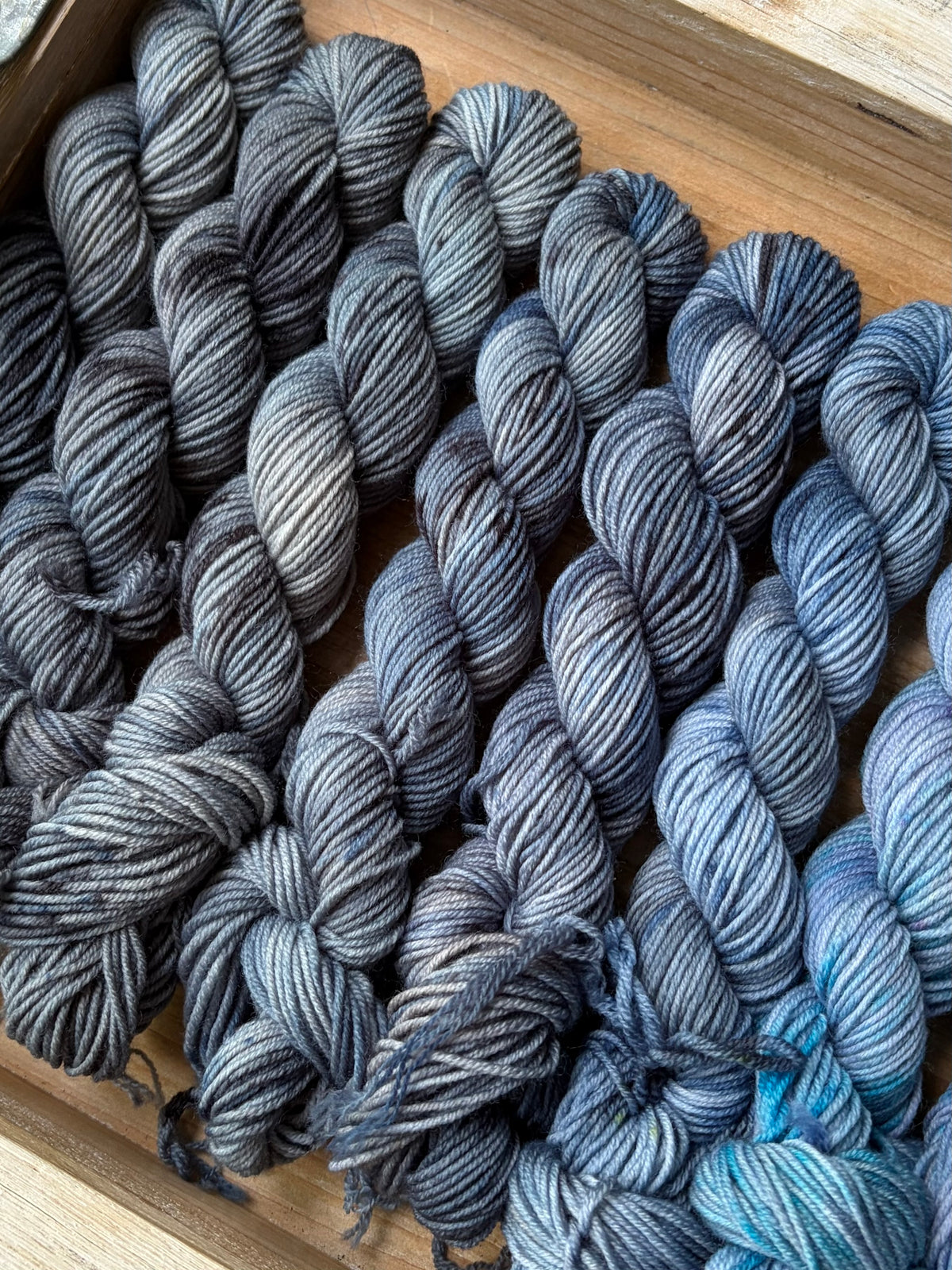 12 Skein Mini Yarn Fade - Squishy Sock Base