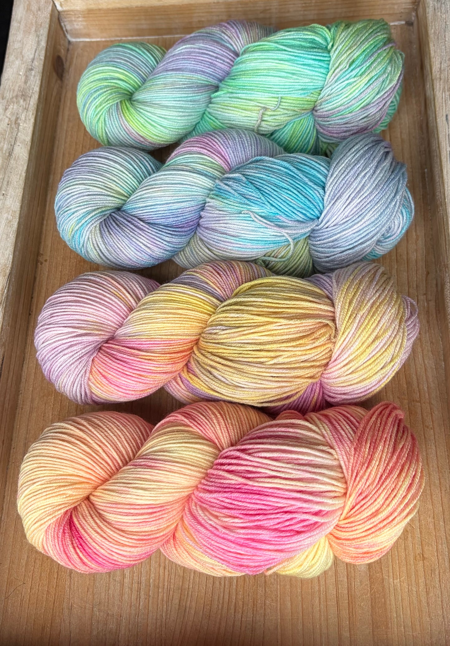 4 Skein Fade on Squishy Sock Base