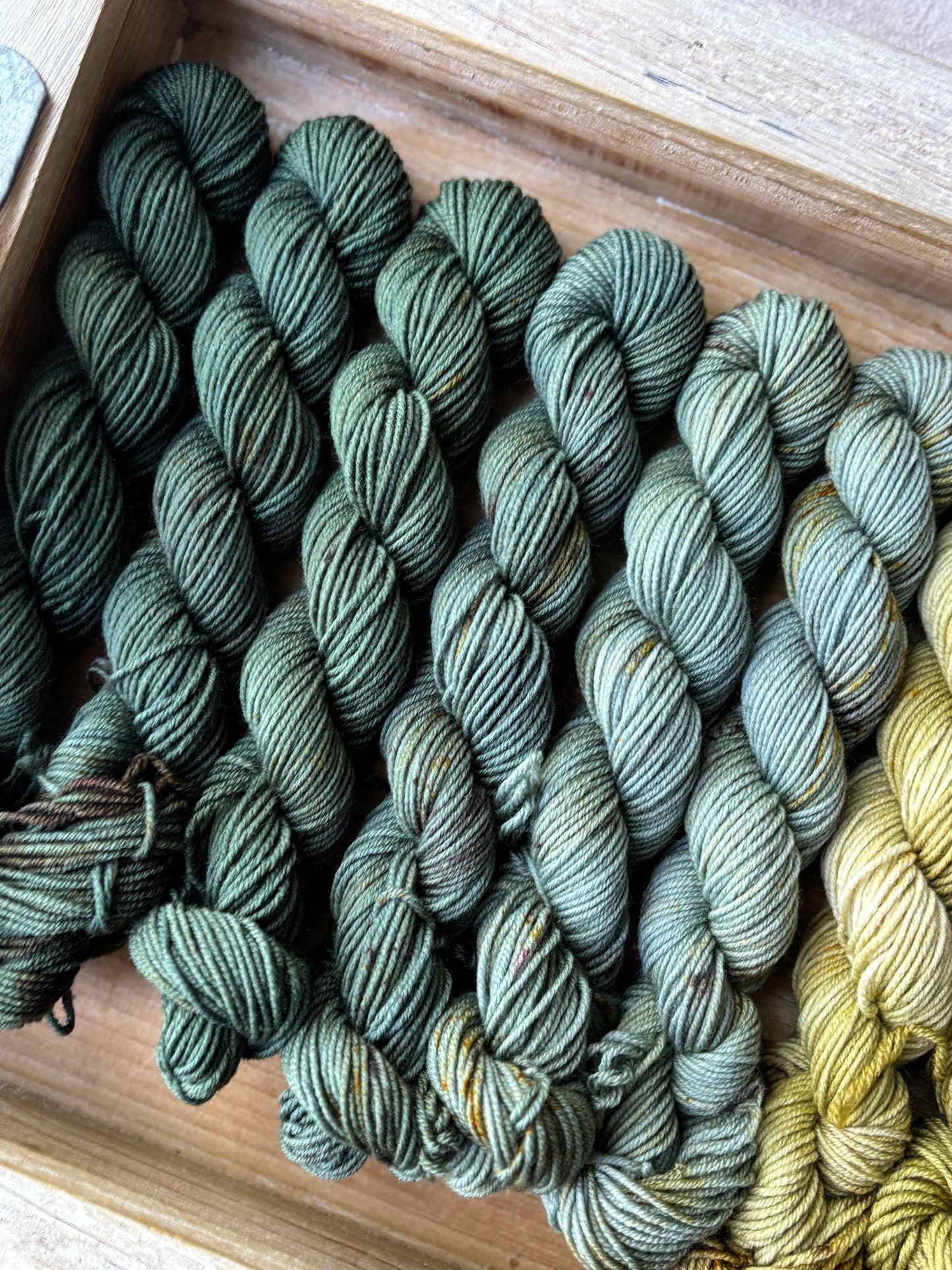 12 Skein Mini Yarn Fade - Squishy Sock Base