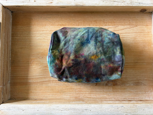 Ice Dyed Zipper Pouch