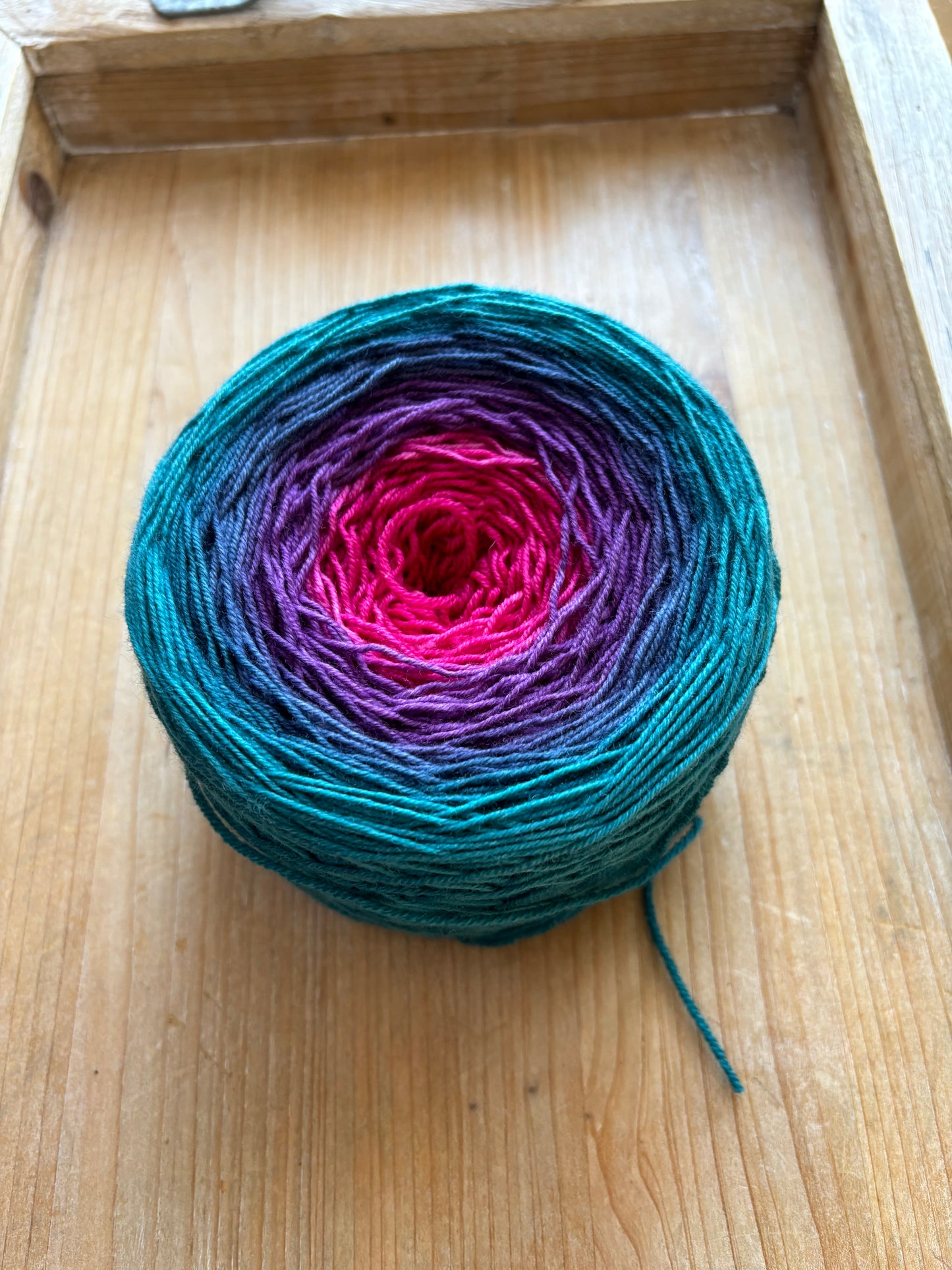 Hand Dyed Yarn Gradient