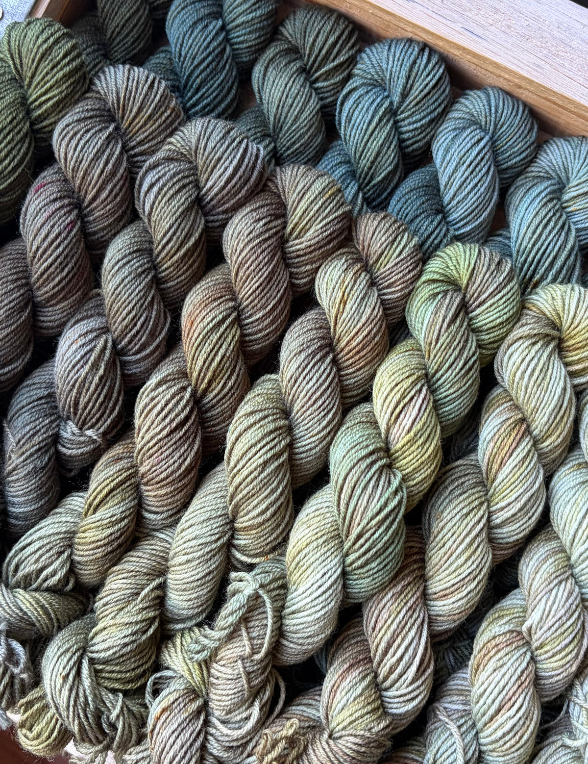 24 Skein Mini Yarn Fade - Squishy Sock Base