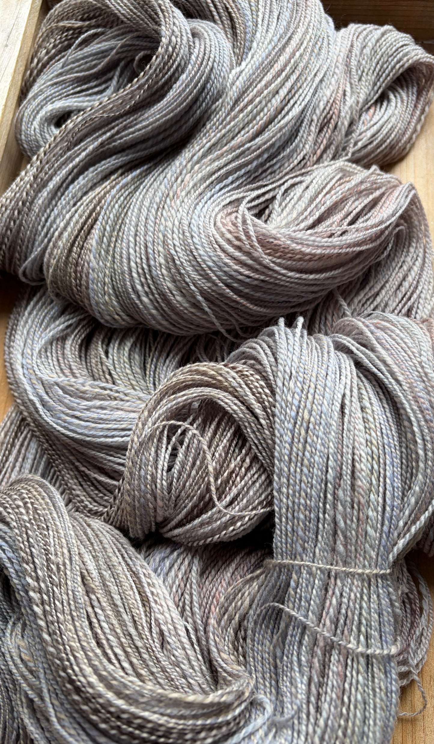 Hand Spun Yarn - 100% Untreated Merino Wool