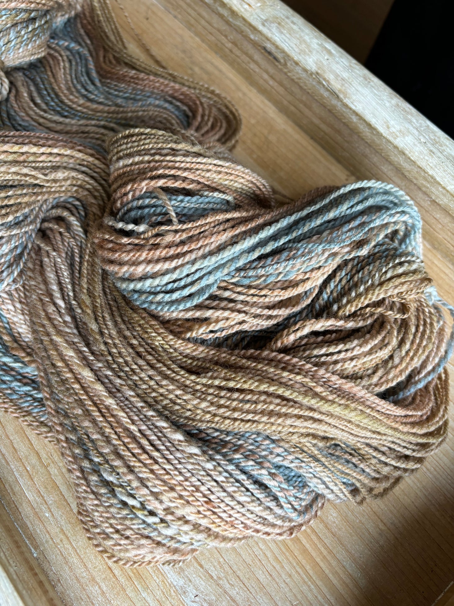 Hand Spun Yarn - 100% Untreated Merino Wool