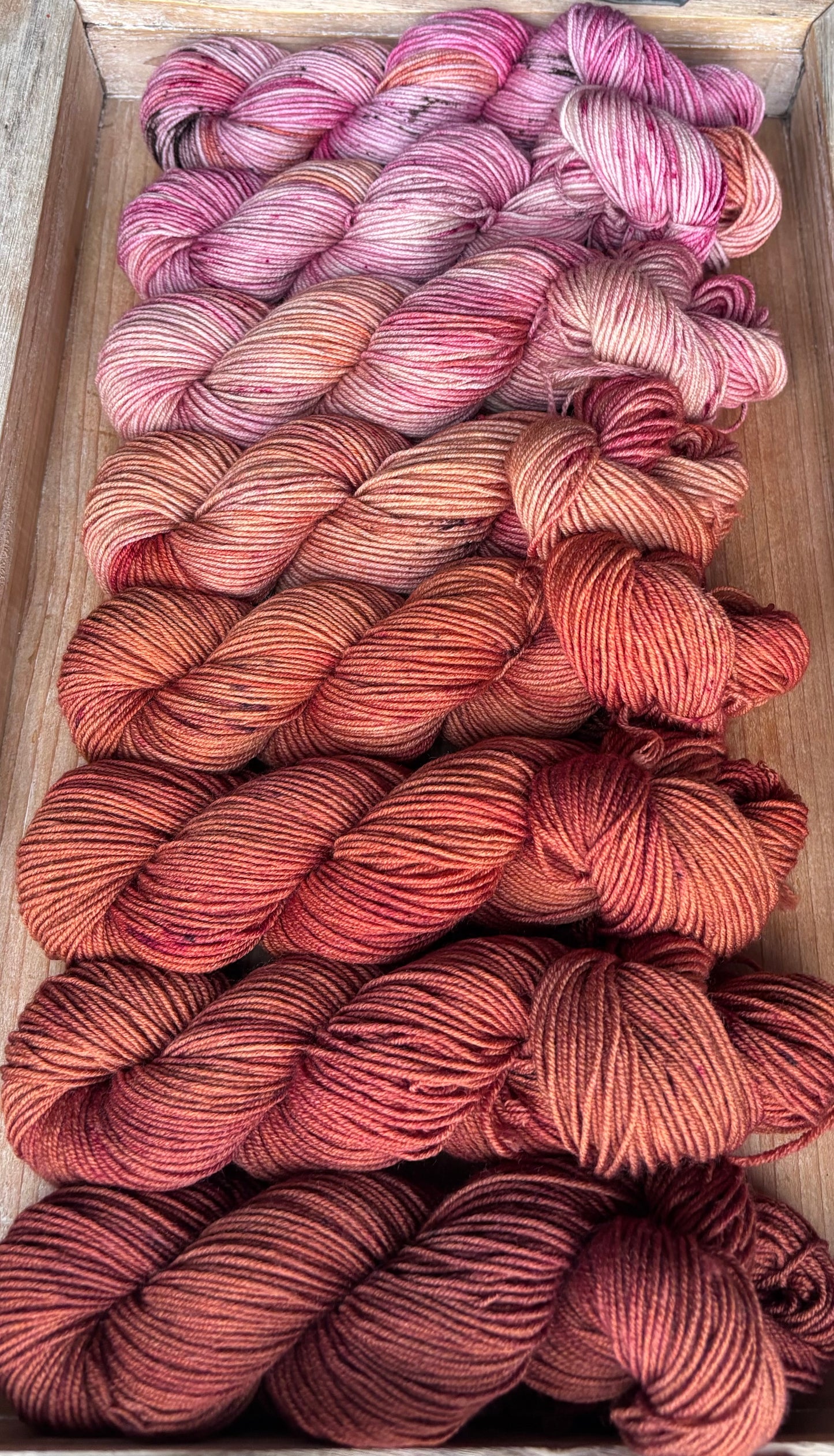 15 Skein Mini Yarn Fade - Squishy Sock Base