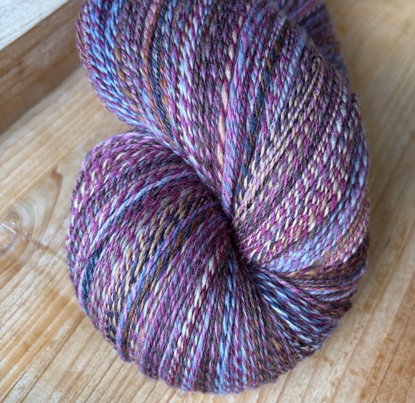 Hand Spun Yarn - 80% Superwash Merino/20% Nylon