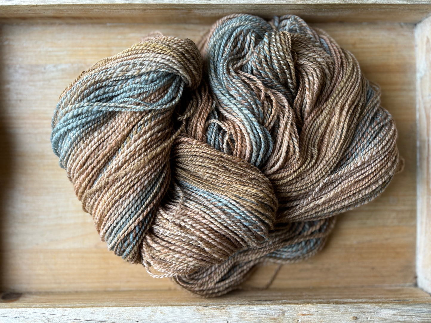 Hand Spun Yarn - 100% Untreated Merino Wool