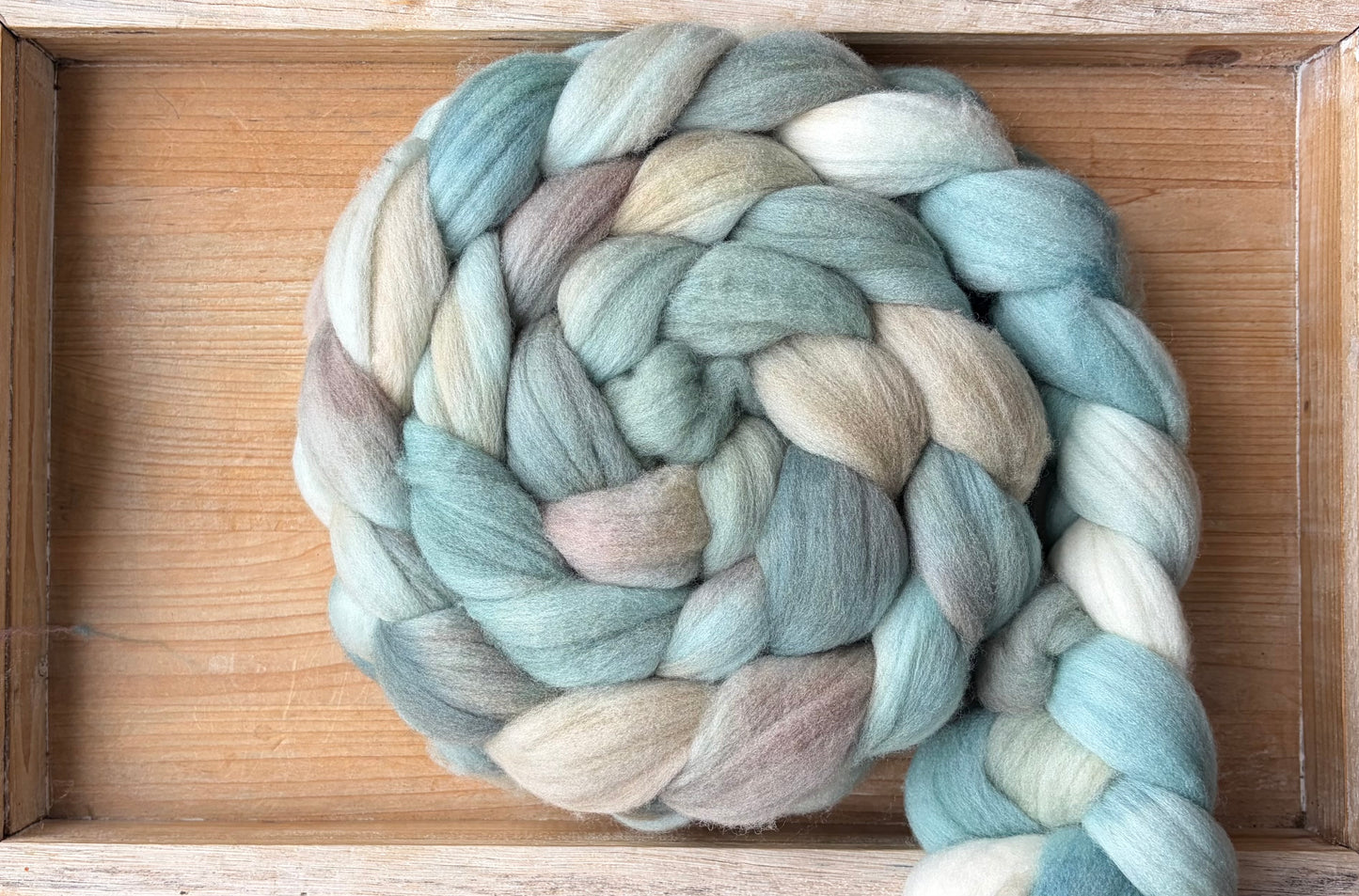 Targhee - 23 Micron - One of a Kind Batch - 100 grams of Spinning Fibre - Hand Dyed Combed Top