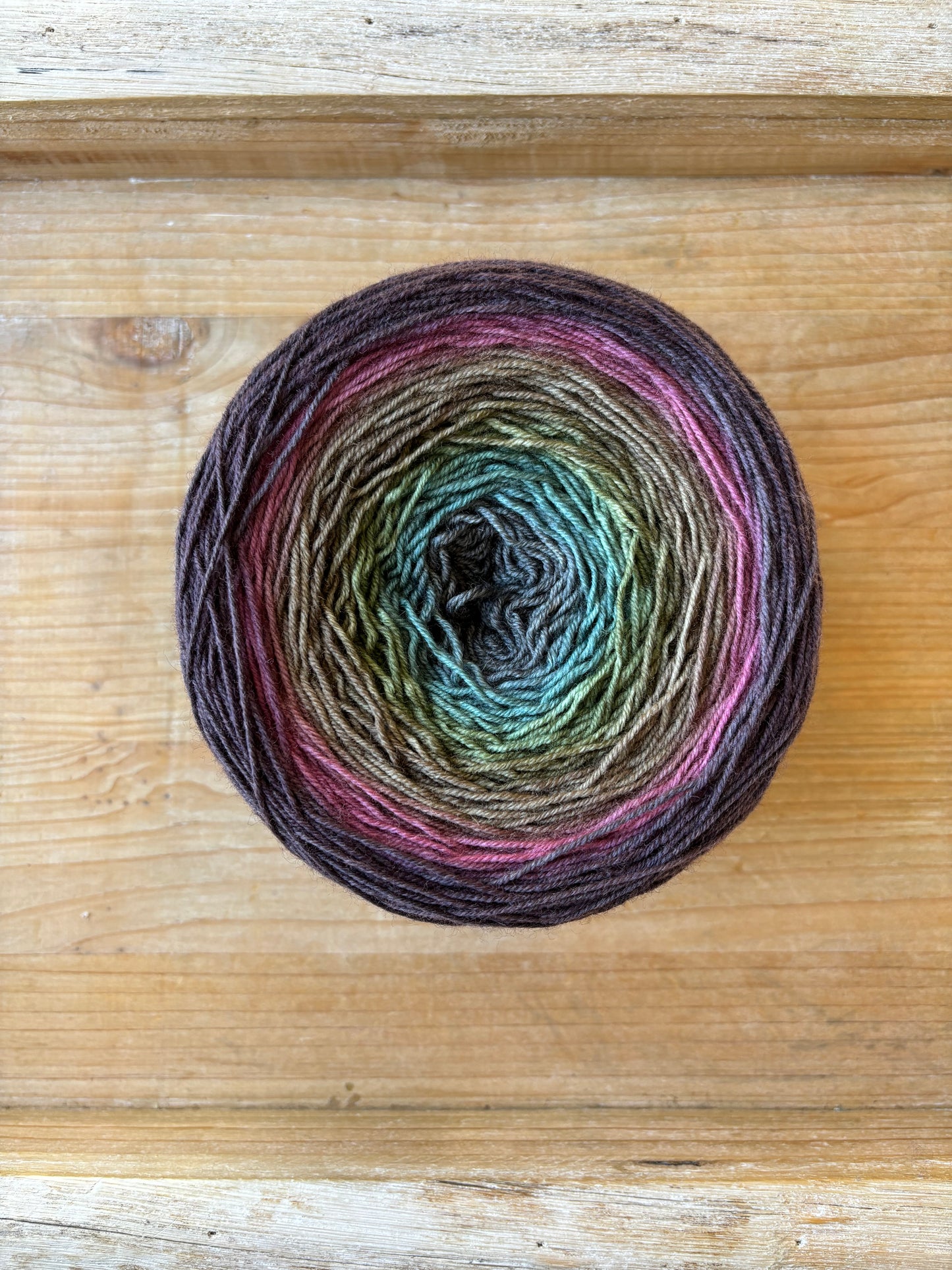 Hand Dyed Yarn Gradient