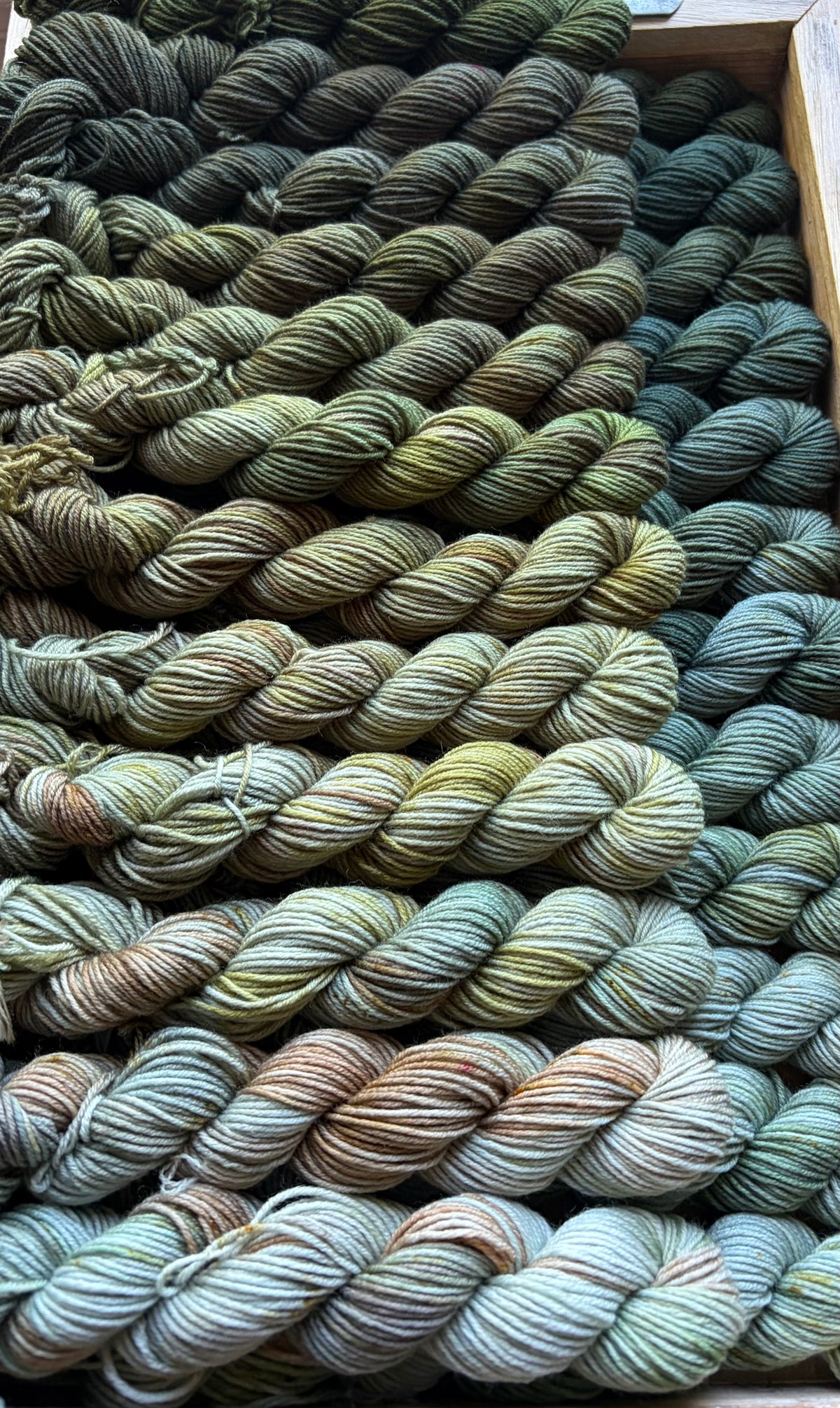 24 Skein Mini Yarn Fade - Squishy Sock Base