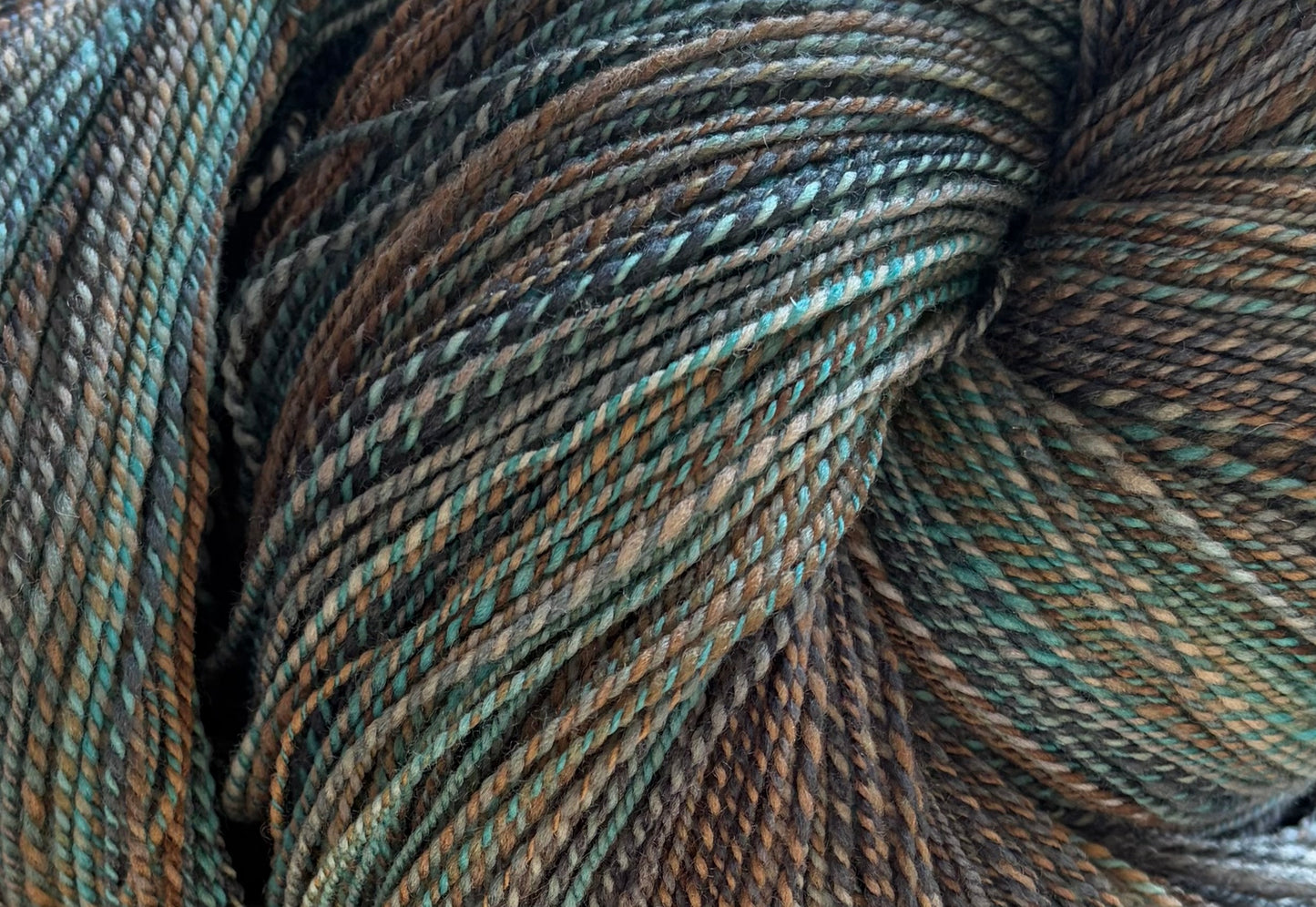 Hand Spun Yarn - 80% Superwash Merino/20% Nylon