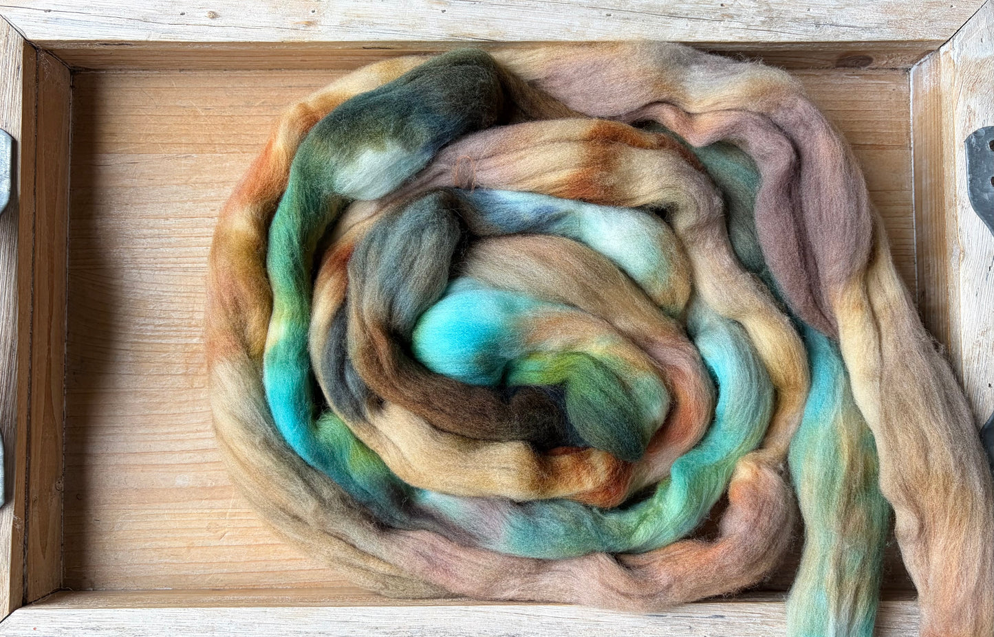 Hand Spun Yarn - 100% Targhee - Sweater Quantity