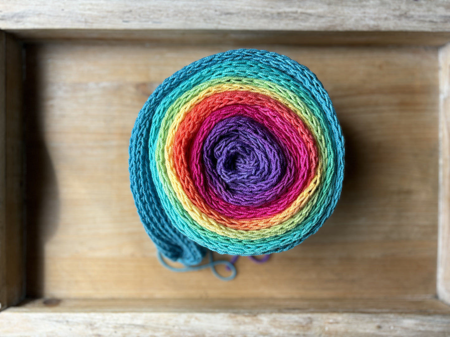 Hand Dyed Yarn Gradient