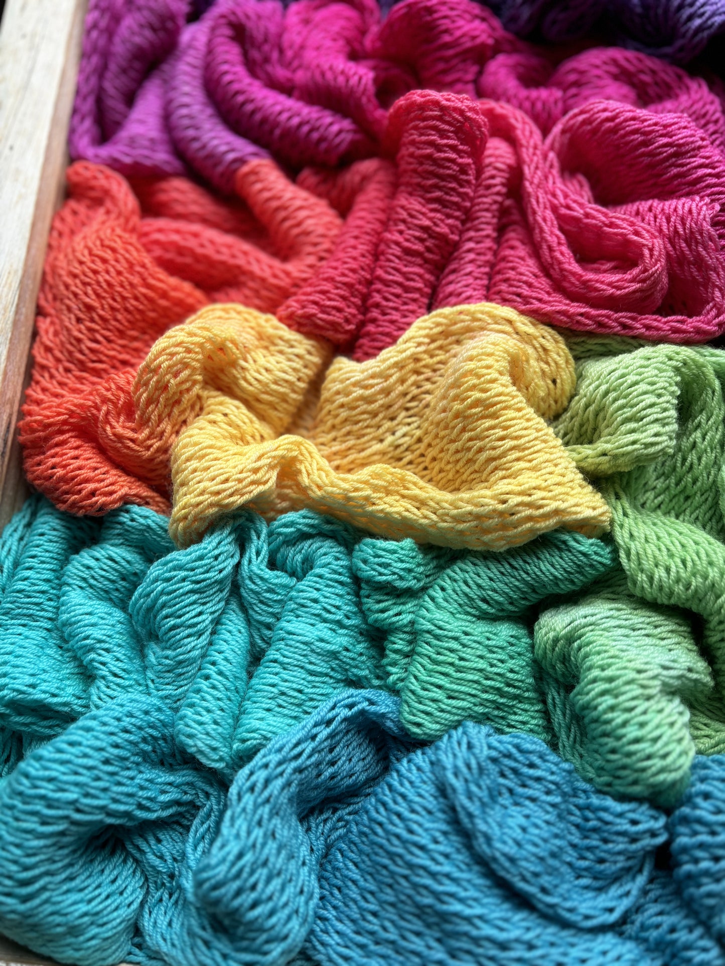 Hand Dyed Yarn Gradient