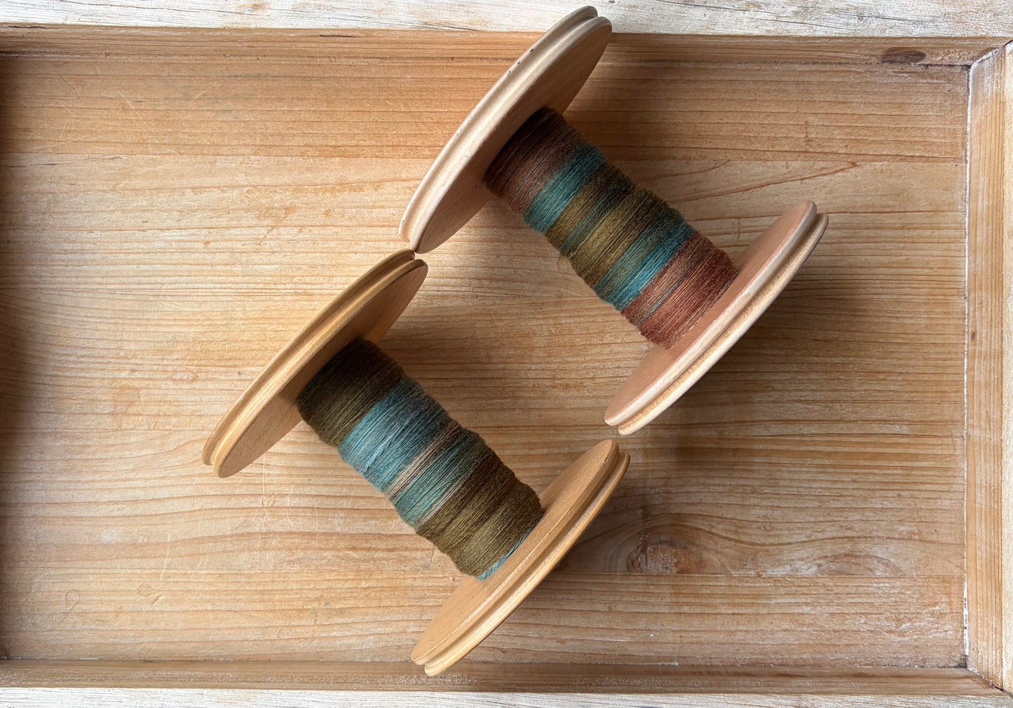 Hand Spun Yarn - 80% Superwash Merino/20% Nylon
