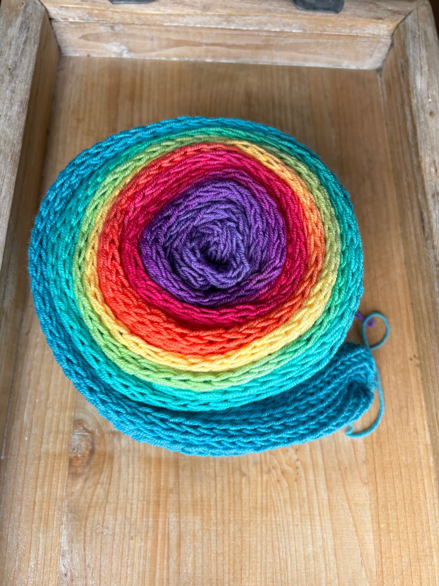 Hand Dyed Yarn Gradient
