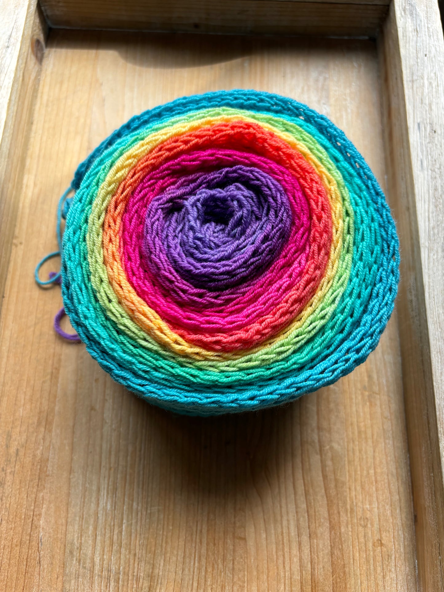Hand Dyed Yarn Gradient