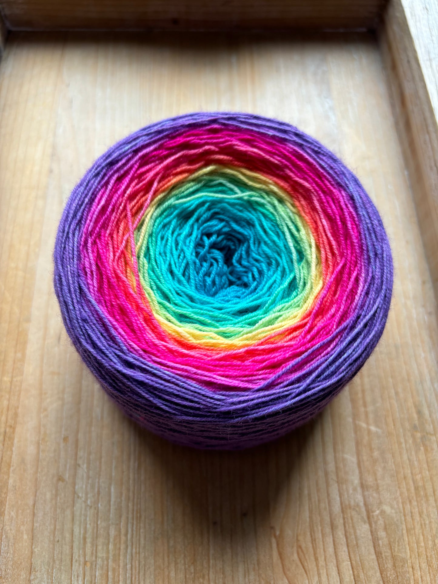 Hand Dyed Yarn Gradient