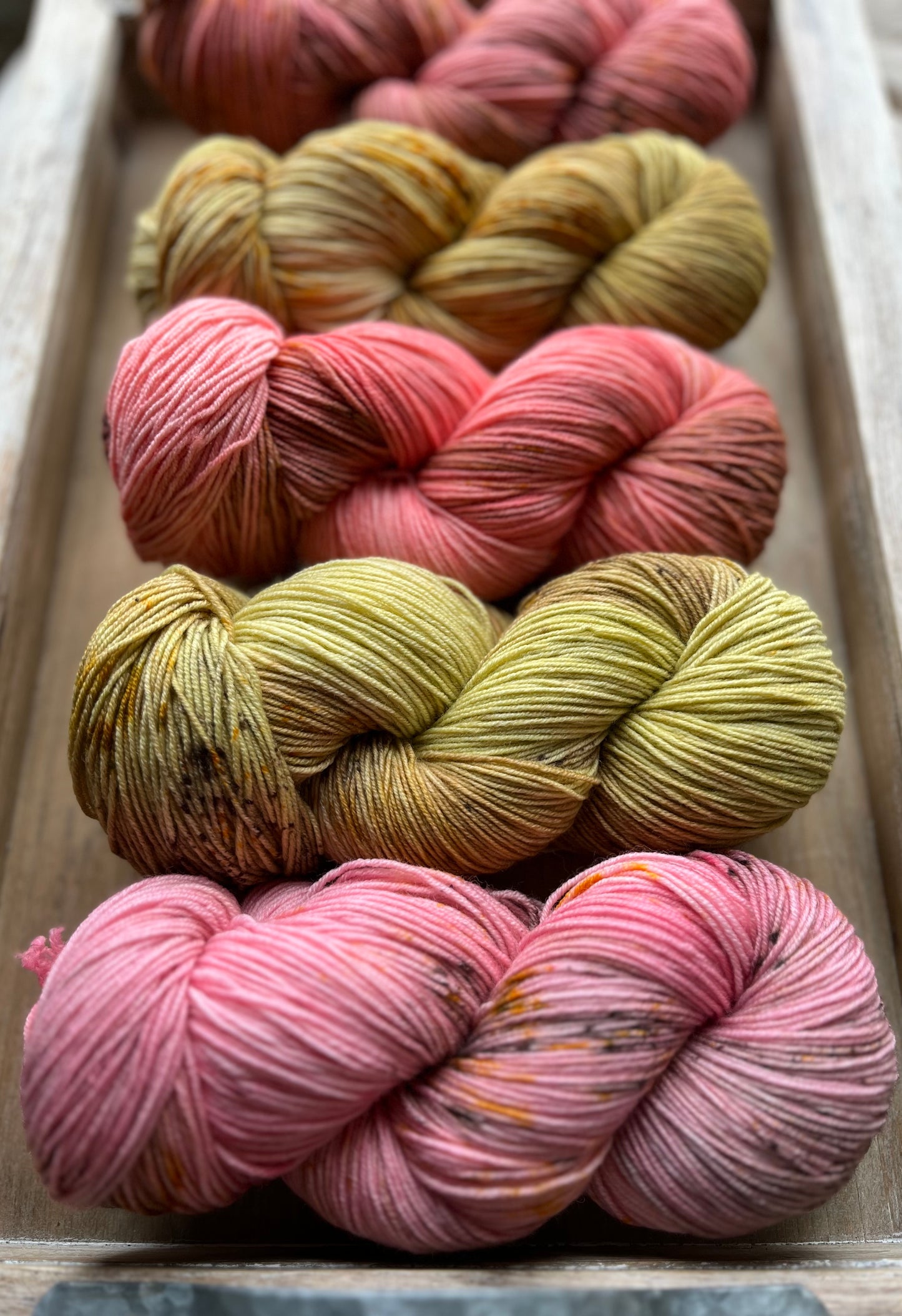 5 Skein Fade on Squishy Sock Base